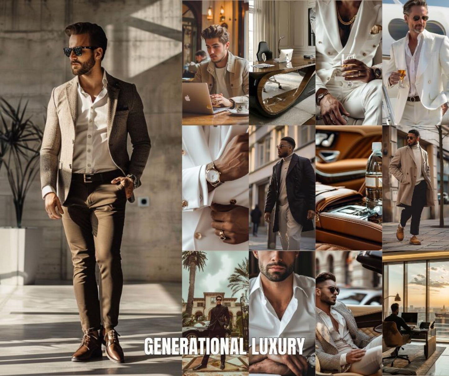 Men's Luxury Stock Photos