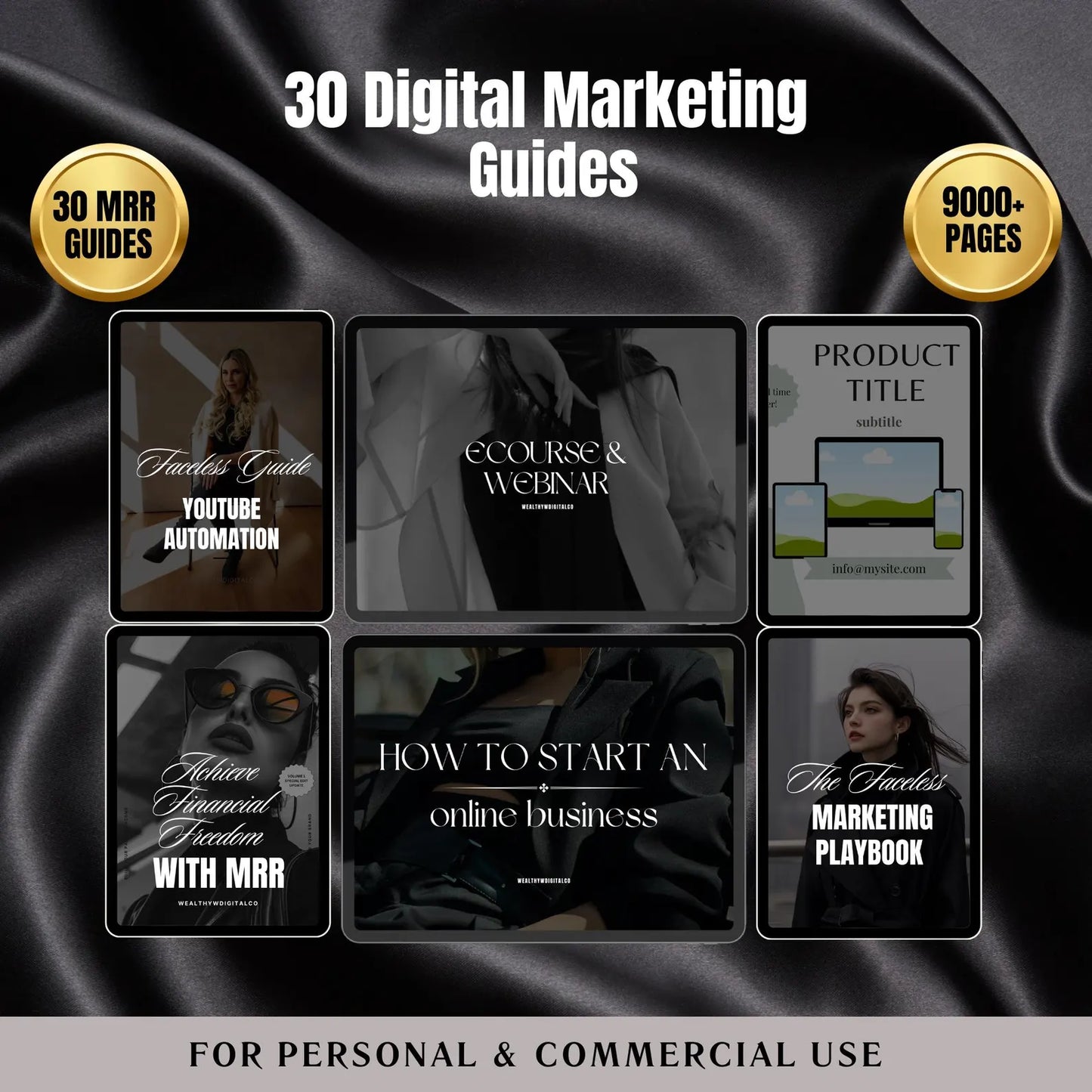 Beginner 30 Faceless Digital Marketing Guides