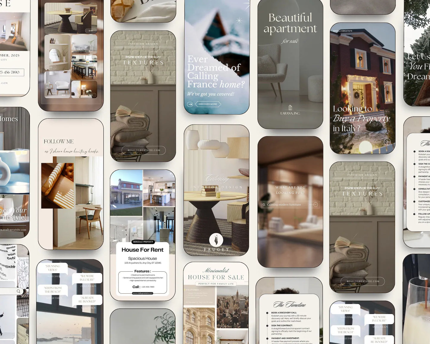 200 Aesthetic Real Estate Bundle