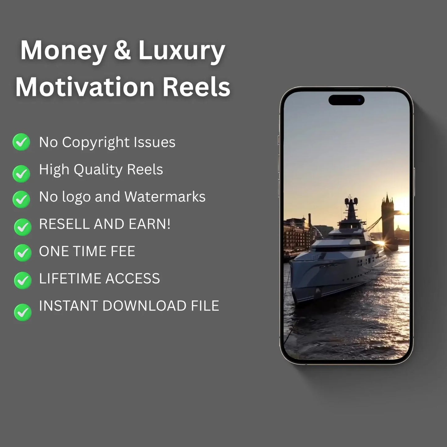 50K+ Luxury Rich Lifestyle Videos Reels