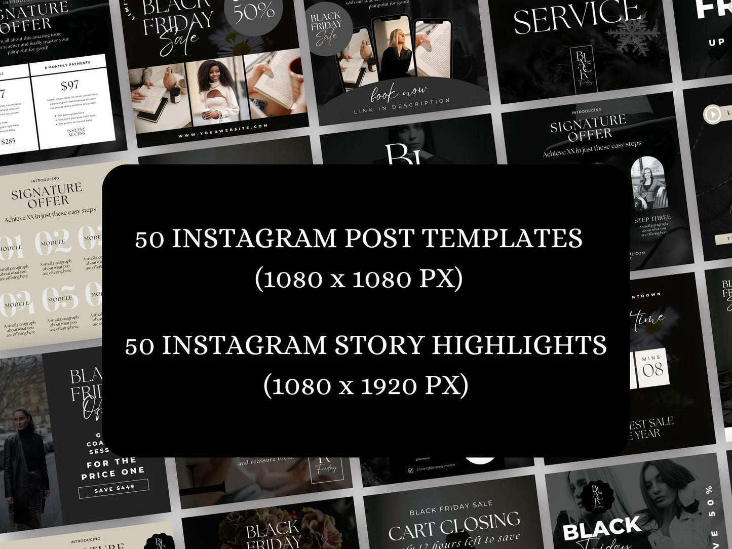 100 Black Friday Instagram Posts