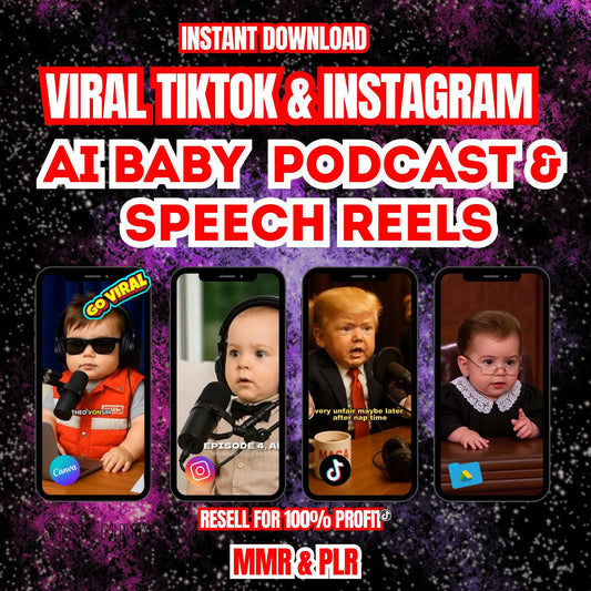 300 HD Ai Cute Baby Podcast Reels