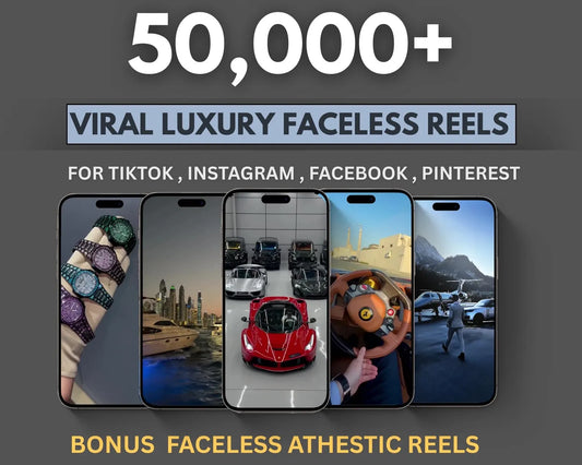 50K+ Luxury Rich Lifestyle Videos Reels