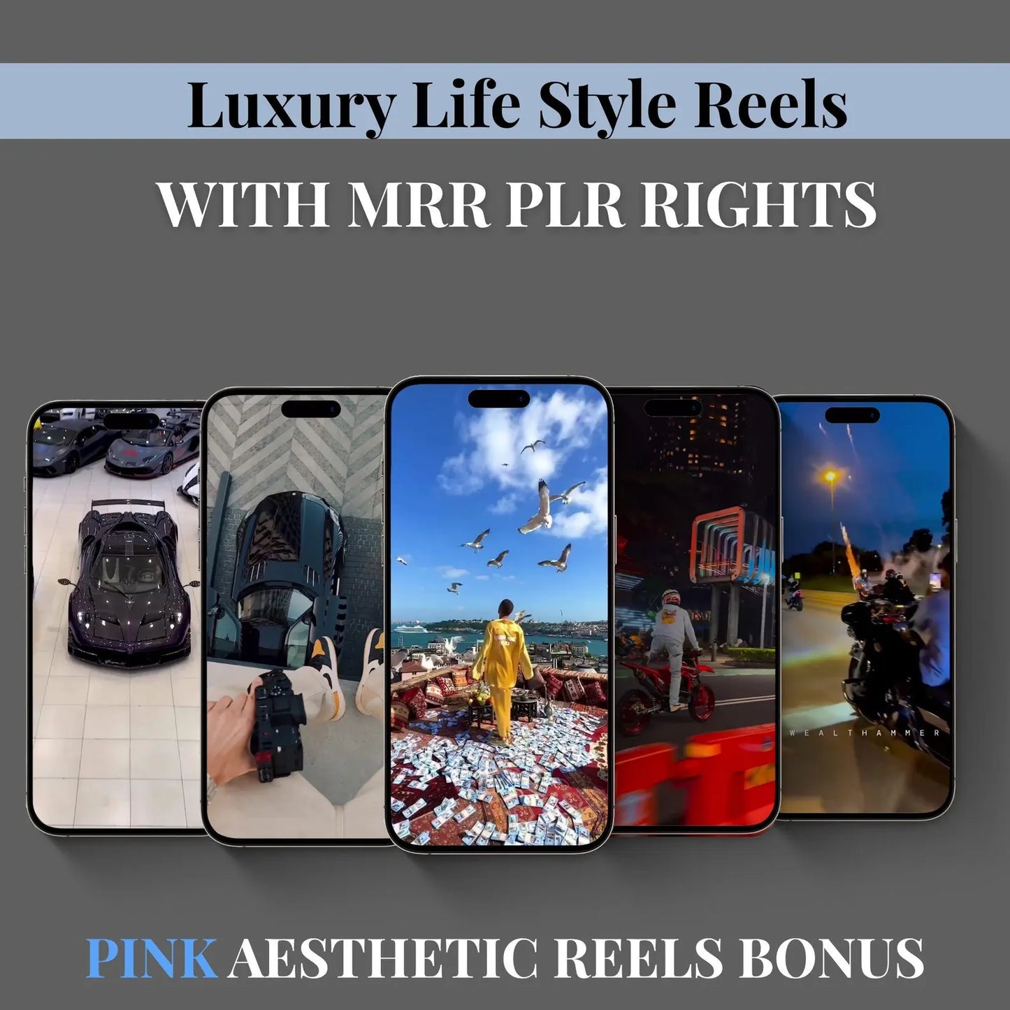 50K+ Luxury Rich Lifestyle Videos Reels