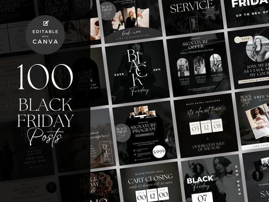 100 Black Friday Instagram Posts