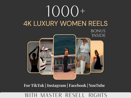 1000+ Luxury Women Reels For Social Media