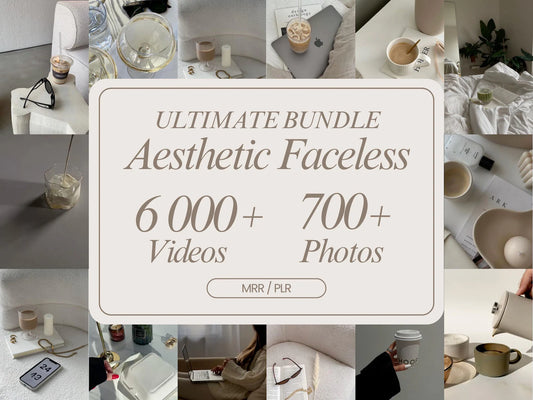 Faceless Video And Picture Bundle